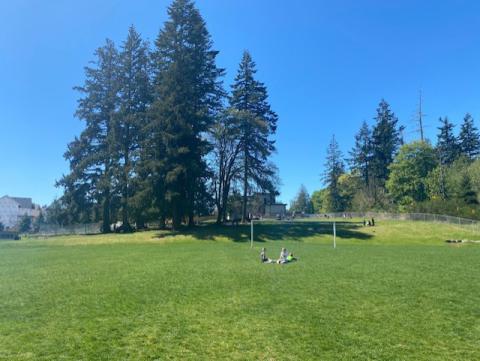 School field to Outdoor Classroom